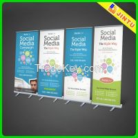 Cheap outdoor roll up banner stand wholesale