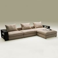 Living room furniture L shaped sofa fabric sofa corner sofa modern style cheap sofa