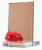 Pink silver mirror