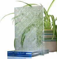 Flora pattern glass