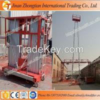 Trailing telescopic cylinder lift platform with best selling price