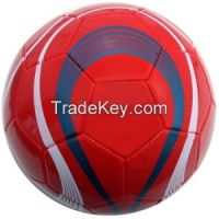 Soccer Ball Size 5 (Red and Grey Curve)