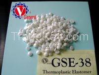 GSE-38 TPE modifier for heat shrinkage resistance and compression set performance