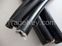 Medium pressure synthetic fibre braided rubber resin hose  SAE 100 R7/EN 855 R7