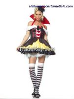 Sexy Queen of Hearts Costume Black and Red UA83336