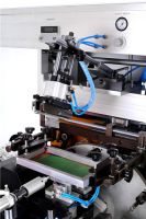 1 color automatic uv screen printing machine