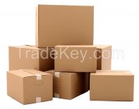 Corrugated boxes, Duplex Boxes, Cartons, printed boxes, laminated boxes, corrugated sheets and rolls, all other type of boxes.