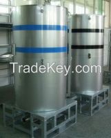 Stainless steel high viscosity liquid container