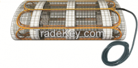 Double-core cable floor heating system installed under tile, marble or carpet (MHH)