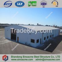 Prefab steel structure warehouse construction