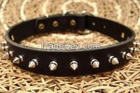 Handmade Cowhide Leather dog collars