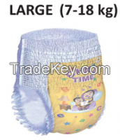 Disposable Baby Diapers Chilltime Series Large (7-18 Kg)