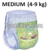 Disposable Baby Diapers Funtime Series Medium (4-9 Kg)