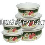 205D-42 5pcs Storage Bowl Deco Suit