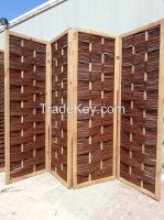 High Quality Wicker Screens, Room Dividers From Poland. 