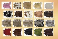 Carpet Leather and rags fur Cowhide origin Brazil