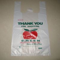 plastic bag t shirt bag for shopping