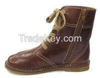Ladies Leather Short Boots 