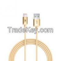 Lightning Braided Cable-Gold