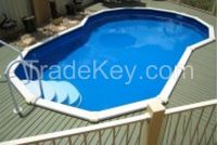 Swimming Pool -keyhole Pool ( Ready Made Pool)