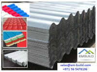 Roofing sheets in Dubai/ Metal profile sheets in UAE/ Corrugated sheets in the Arab Emirates