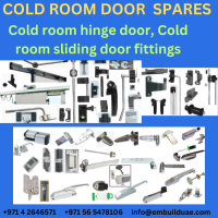 Cold room door Fittings/ accessories, Cold room door locks, Cold room door hinges, Cold room door latches, Cold room sliding door spares