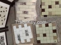 Ceramic tiles and mosaic production line, used 1 month.
