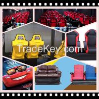 Roller coaster 7D cinema 6 8 9 seat vip cinema seating