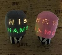 light up beanie with LEDs