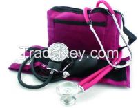 Medical Aneroid Sphygmomanometer With Sprague Pappaport Stethoscope Kit