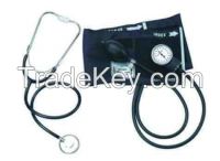 Aneroid Sphygmomanometer With Single Head Stethoscope