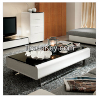 Modern Home Furniture Glass and Wooden TV Stand TV Cabinet
