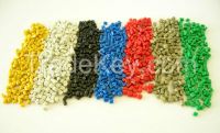 recycled HDPE granules