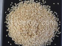 natural white sesame seeds