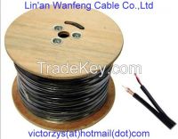 China Hangzhou Manufacture High quality Composite Cable RG59+2c