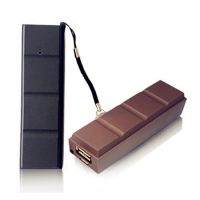 2600mAH Chocolate Shape Portable Charger External Battery Power Bank for Smart Phone