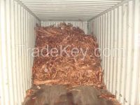 Factory hot sell Copper Wire Scrap 99.9%/Millberry Copper Scrap 99.99%