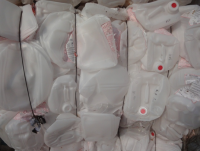 HDPE milk bottle scrap