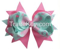 2015 New Design Grosgrain Ribbon  Big Hair Bow