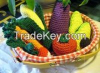 hand made crochet baby toys