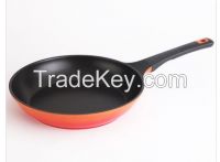 Aluminum Die-casting Fry Pan/ Wok Pan