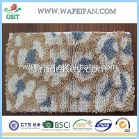 chenille jacquard shaggy mat