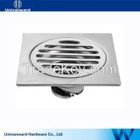 auto-close bathroom accessory stainless steel floor drain