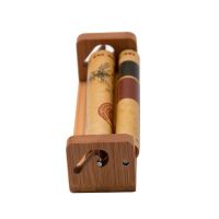 Custom logo Wholesale Spanish Cedar Wood cigar Humidor Box