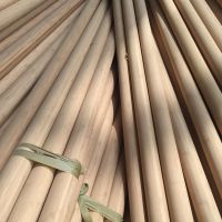 Wholesale custom wooden rod bamboo pole raw material bamboo round stick