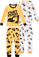 Boys Pajamas Toddler Sleepwear Clothes T Shirt Pants Set for Kids