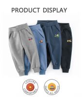 Modern Custom Kids Trousers Breathable Sports Casual Boys Fleece Long Pants