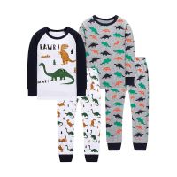 Boys Pajamas Toddler Sleepwear Clothes T Shirt Pants Set for Kids