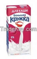 Milk for Kasha Bolshaya Kruzhka 5% 950 g