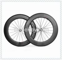 23mm width 88mm Carbon road bike clincher rims from xiamen boostbicycle company manufacture